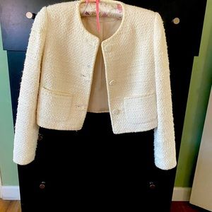 Rebecca Taylor tweed cropped jacket